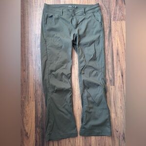 Prana Forest Green Hiking Pants